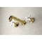 Kingston Brass Roman Tub Faucet, Polished Brass, Wall Mount KS4022PX - alternate 2